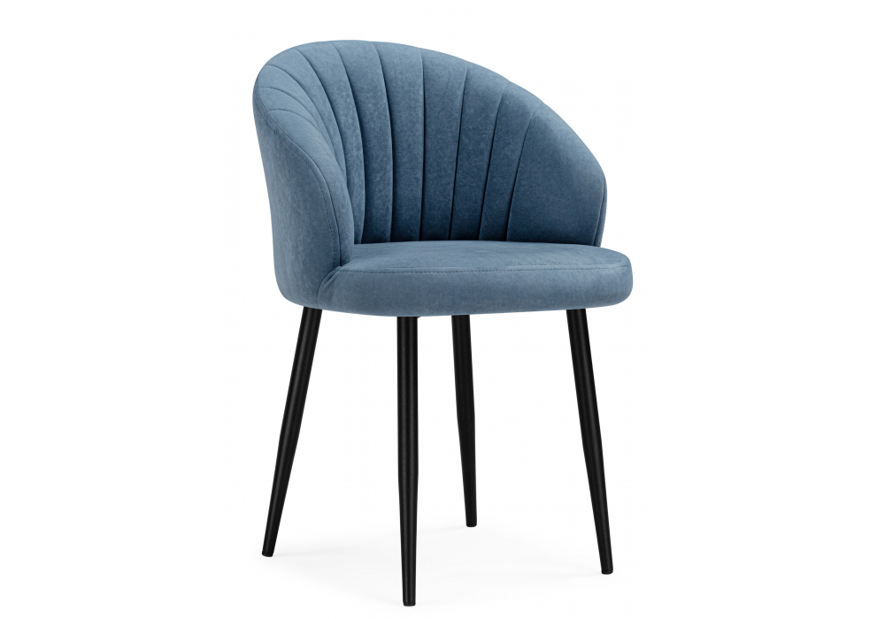 фото стул на металлокаркасе woodville бэнбу marseille 30 данс / черный 622933 | 220svet.ru