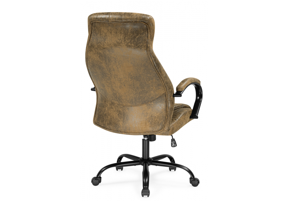 фото компьютерное кресло woodville raker коричневый / черный 15933 | 220svet.ru