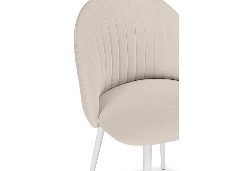 фото стул на металлокаркасе woodville дарлин marseille 13 / белый 622336 | 220svet.ru