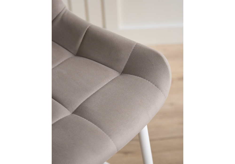 фото барный стул woodville челси латте / белый 632562 | 220svet.ru