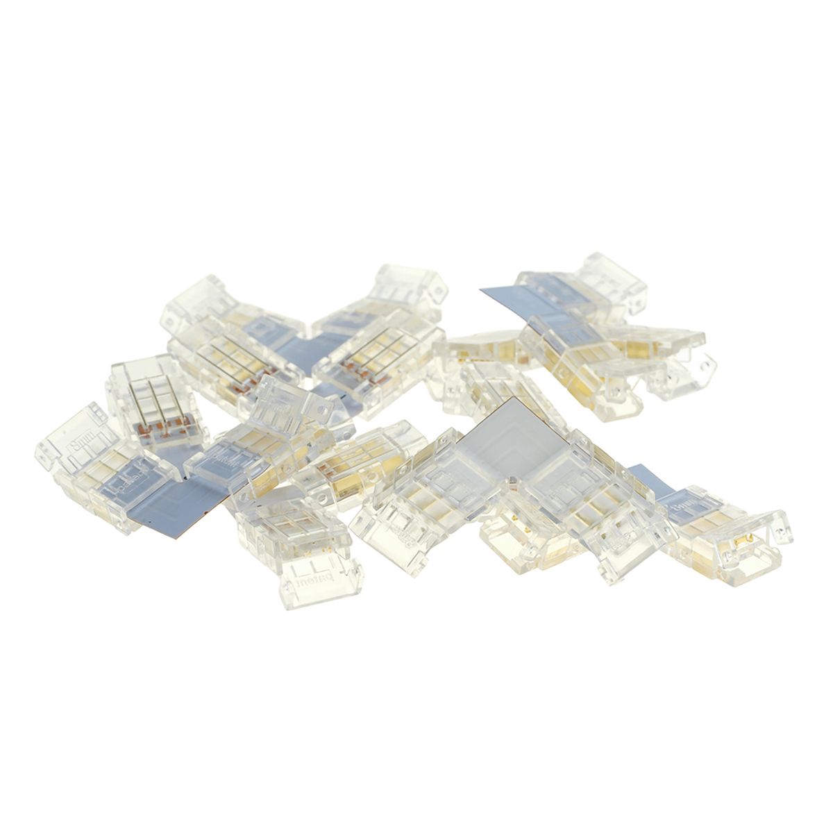фото соединитель угловой 10мм для ленты cct smd ленты шириной 8 мм feron ld172 52003 | 220svet.ru