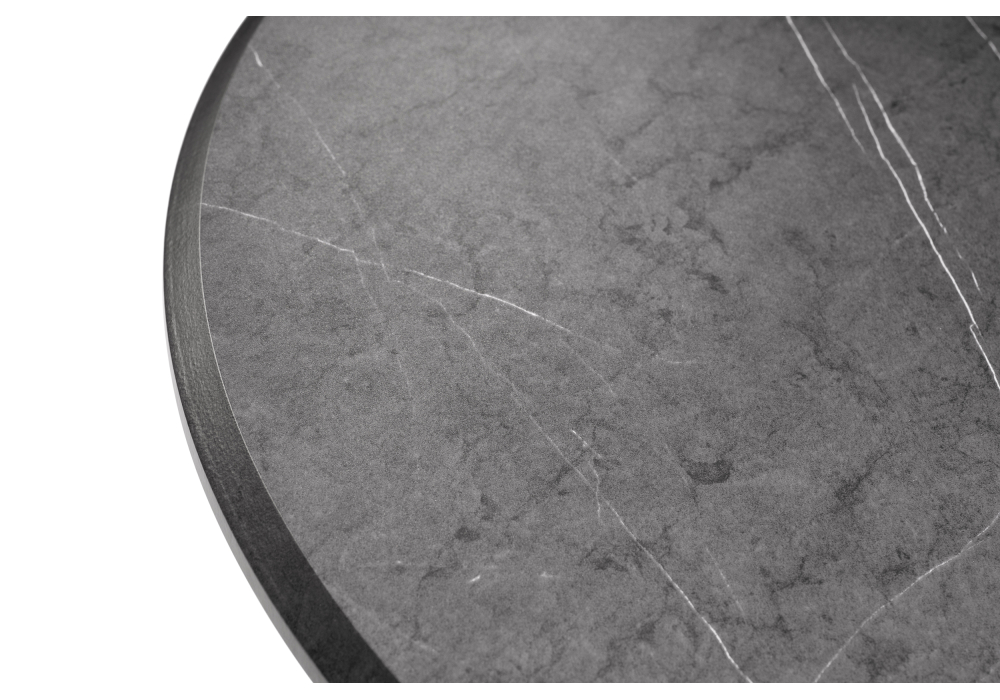 фото стол деревянный woodville абилин 90 мрамор черный / черный матовый 507217 | 220svet.ru