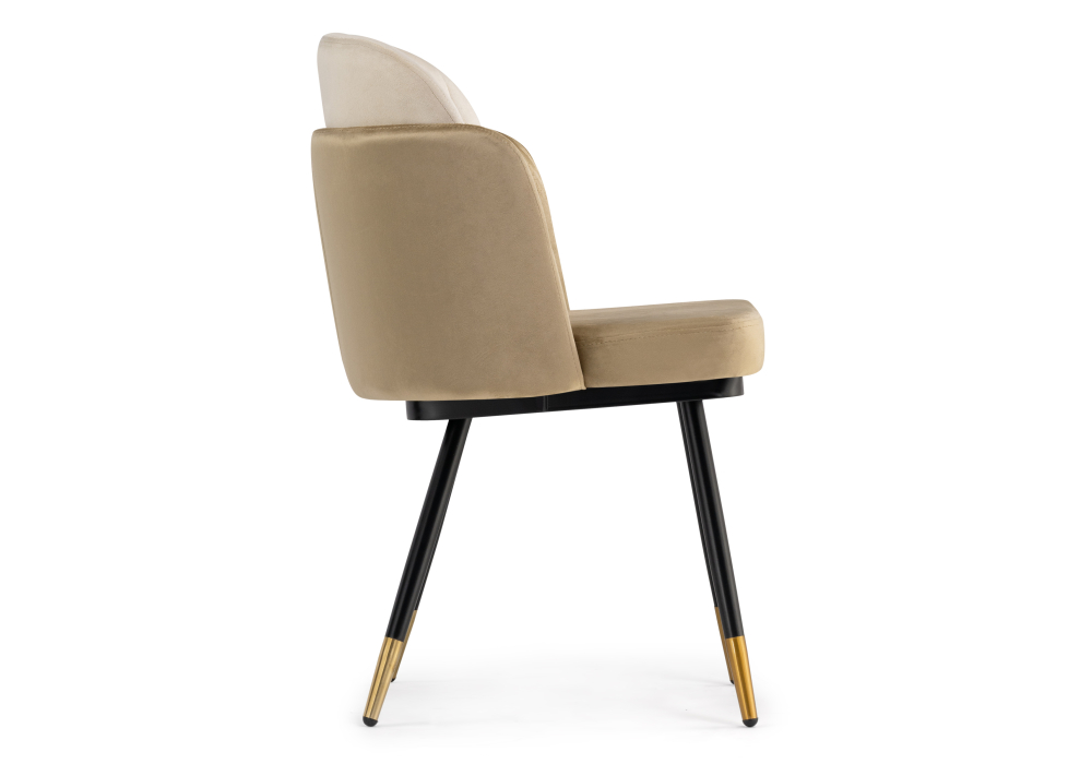 фото стул woodville penelopa beige / light beige / black / gold 15416 | 220svet.ru