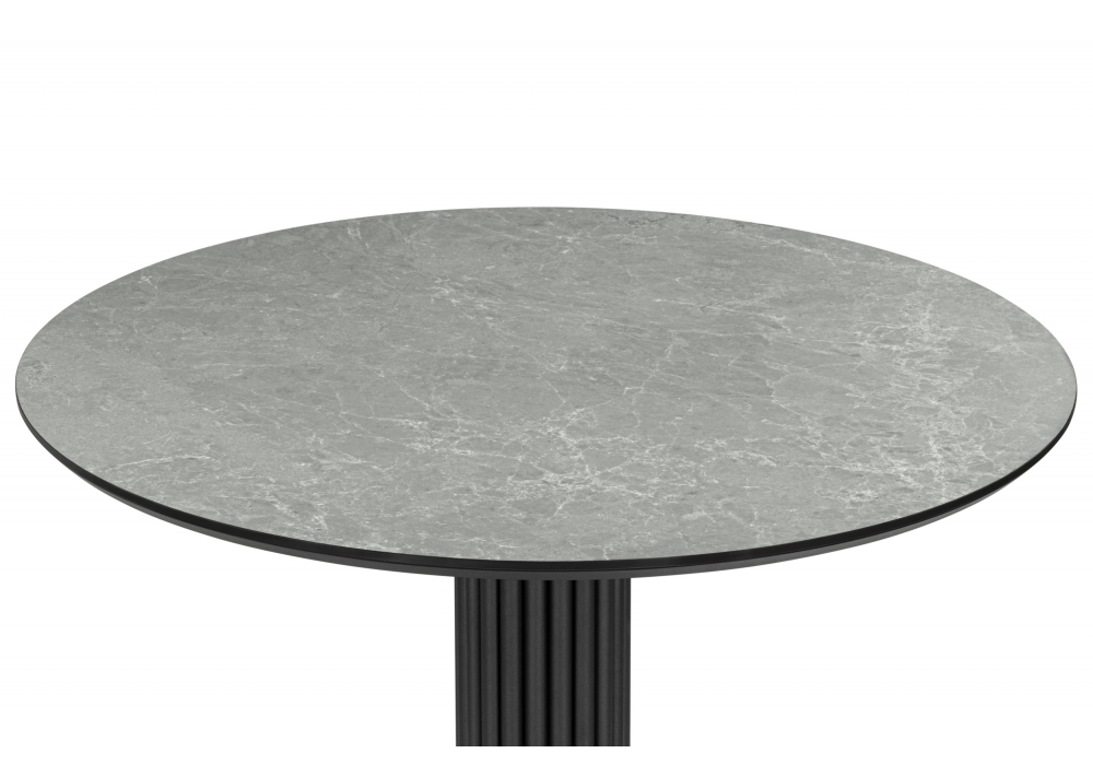 фото керамический стол woodville кэмерон 110 dolmen cris sahara / черный 625707 | 220svet.ru