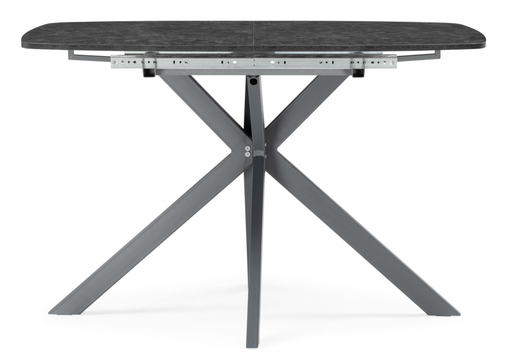 фото стол деревянный раскладной 116(160)x77 woodville кортез малави / серый 619922 | 220svet.ru