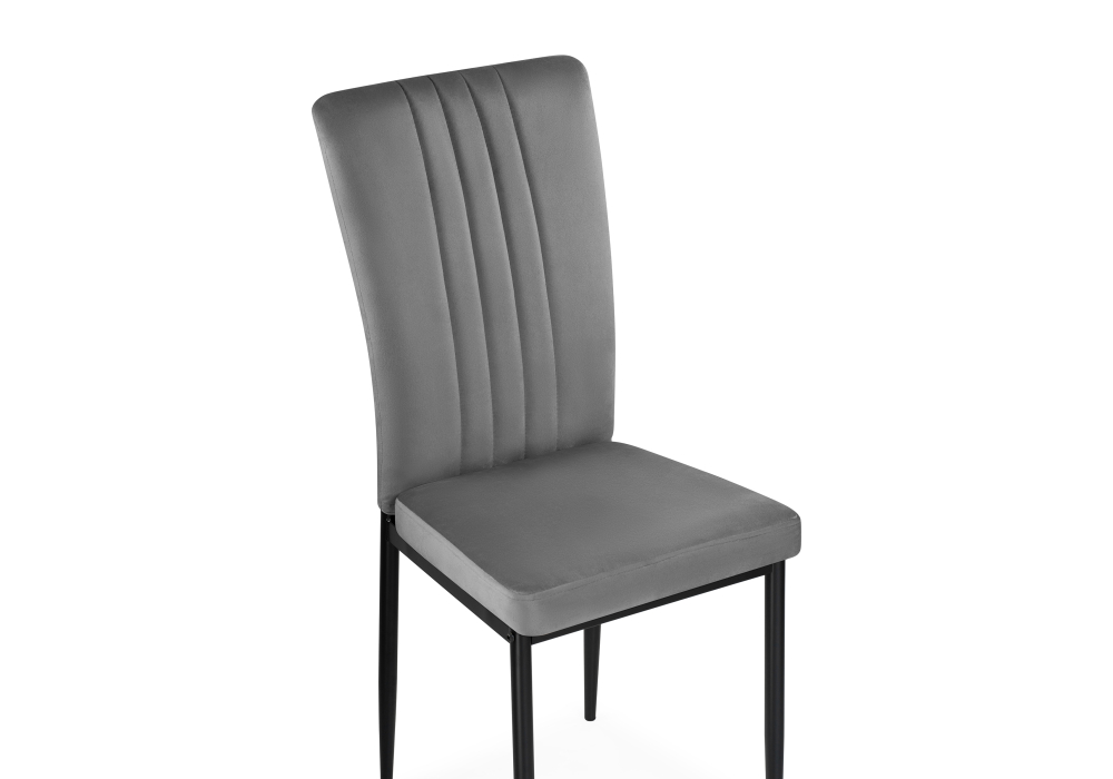 фото стул woodville rek dark gray / black 15639 | 220svet.ru