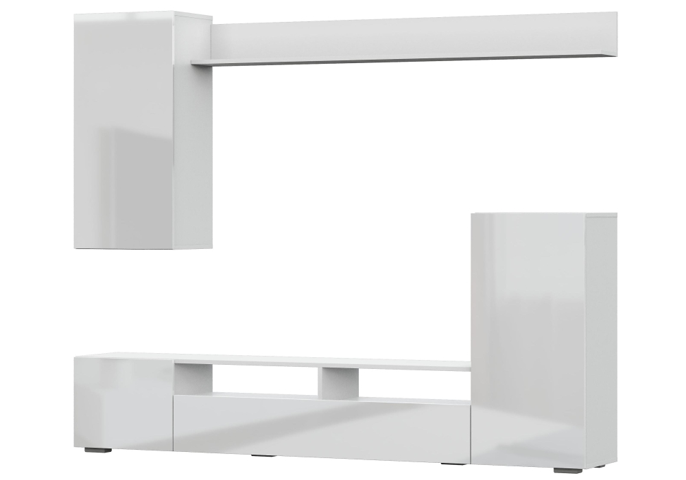 фото готовые гостиные woodville oluwande белый / белый глянец 499613 | 220svet.ru