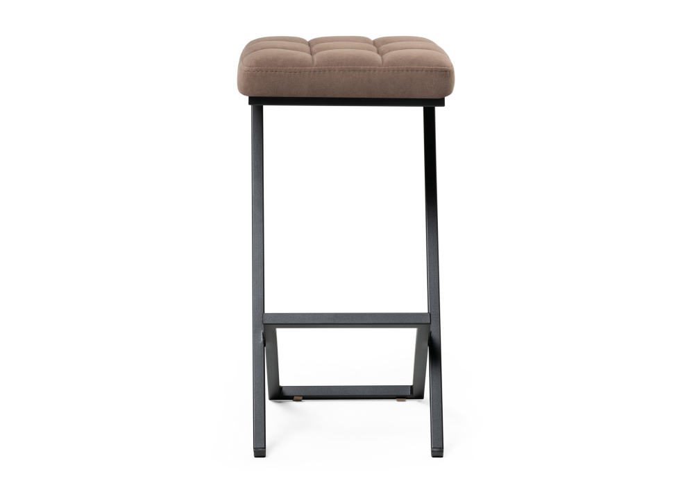 фото барный стул woodville амаури катания корица / черный матовый 507431 | 220svet.ru