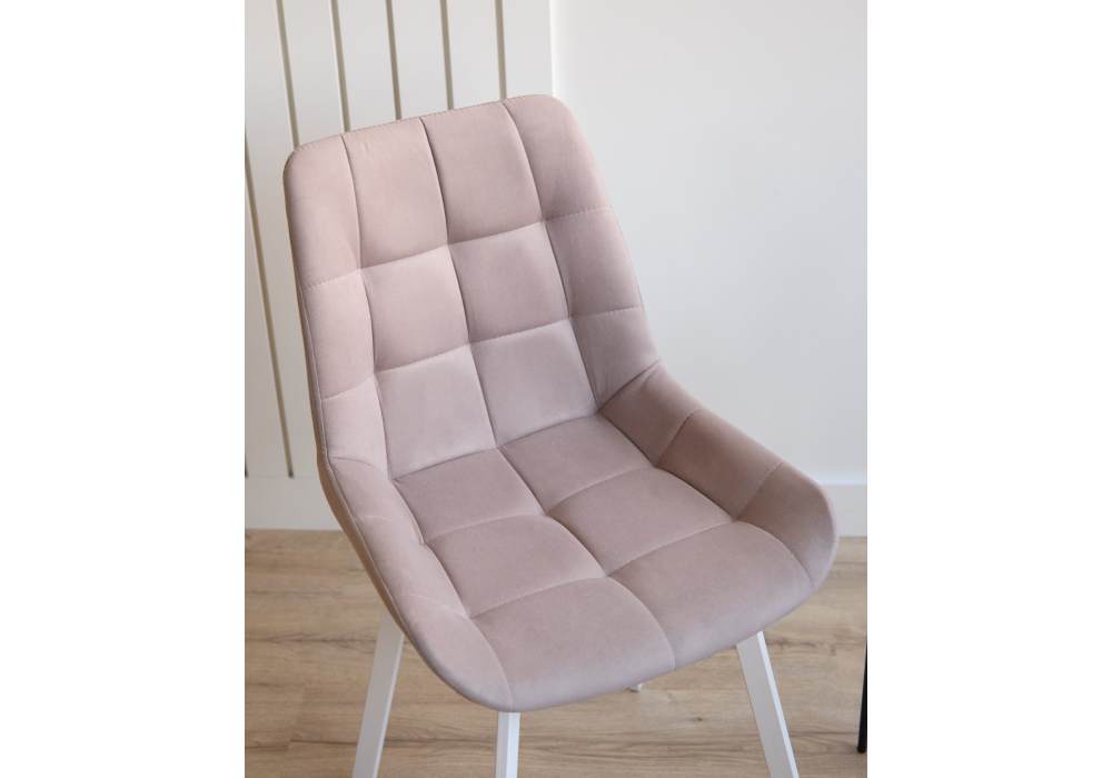 фото стул вращающийся на металлокаркасе woodville челси 360 п латте (zd 290) / белый 632494 | 220svet.ru