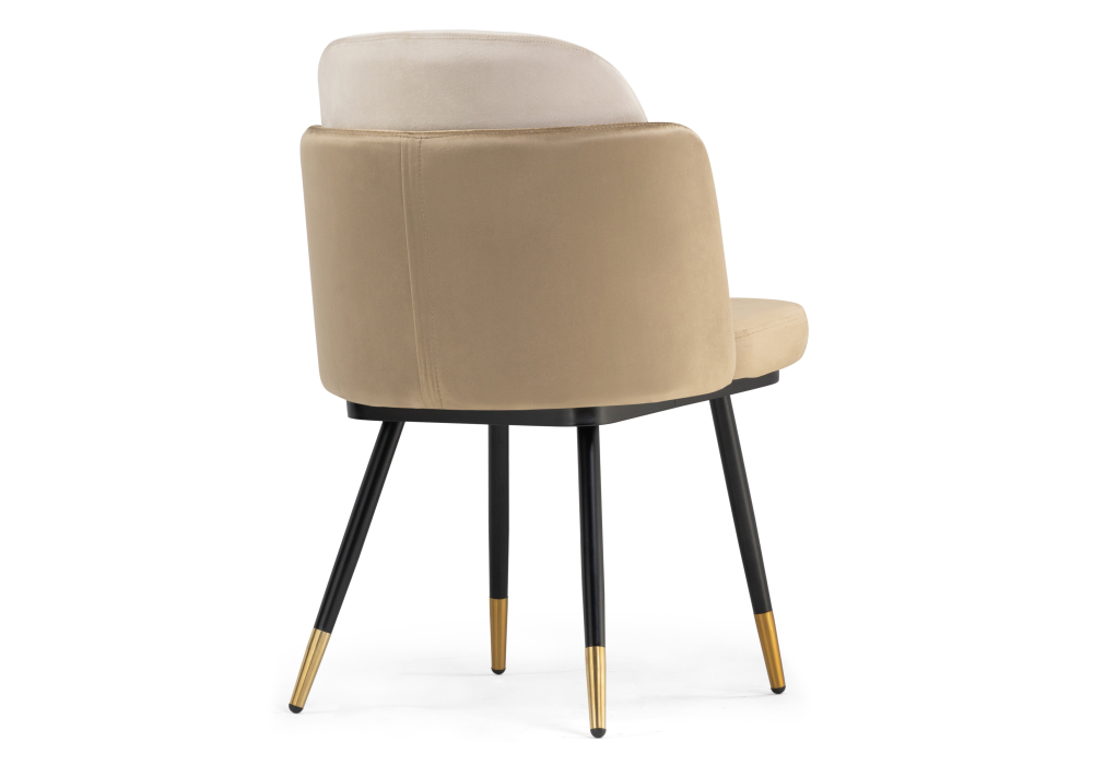 фото стул woodville penelopa beige / light beige / black / gold 15416 | 220svet.ru
