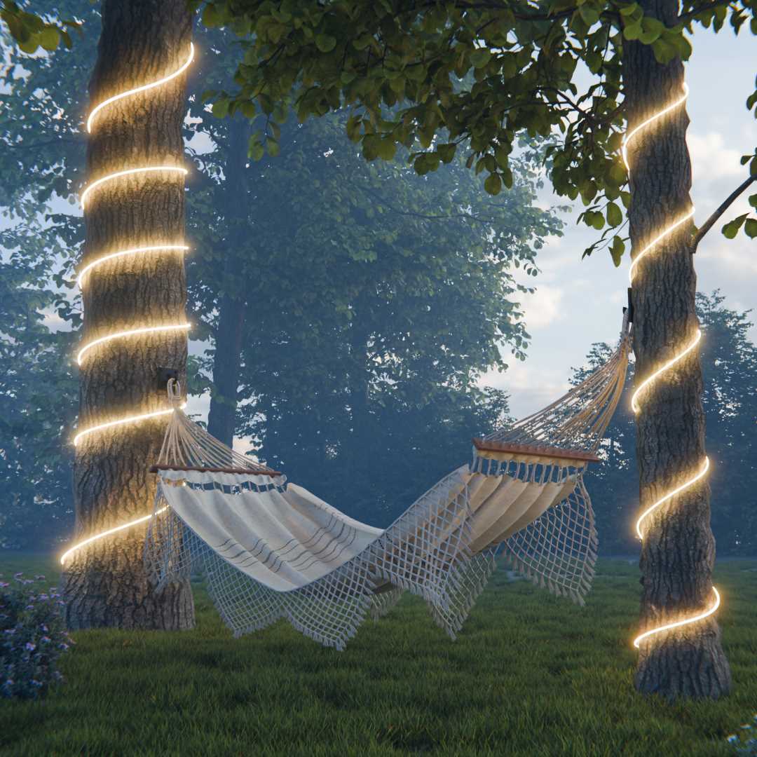 фото комплект светодиодного неона apeyron 220в, 6вт/м, 300лм/м, 3000к, smd 2835, 144д/м, круглый d=14, 10м, ip65 (сетевой шнур, заглушка, крепеж - 10шт) 10 | 220svet.ru