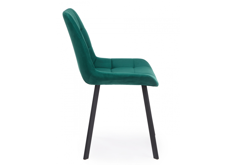 фото стул вращающийся на металлокаркасе woodville челси 360 п зеленый (zd 667) / черный 632515 | 220svet.ru