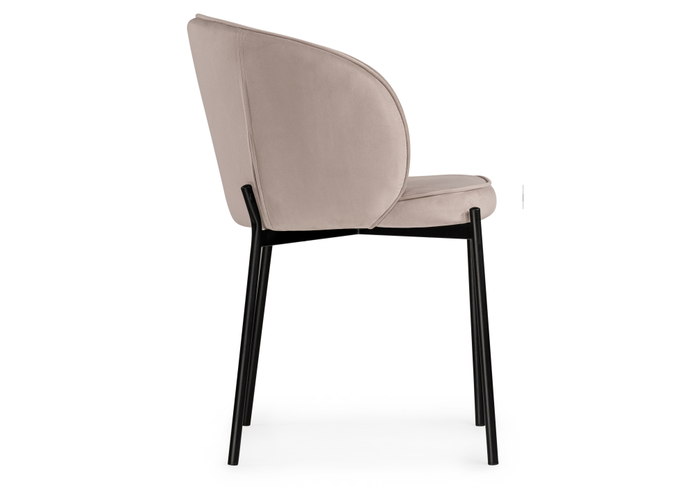 фото стул woodville нейл латте / черный 528450 | 220svet.ru