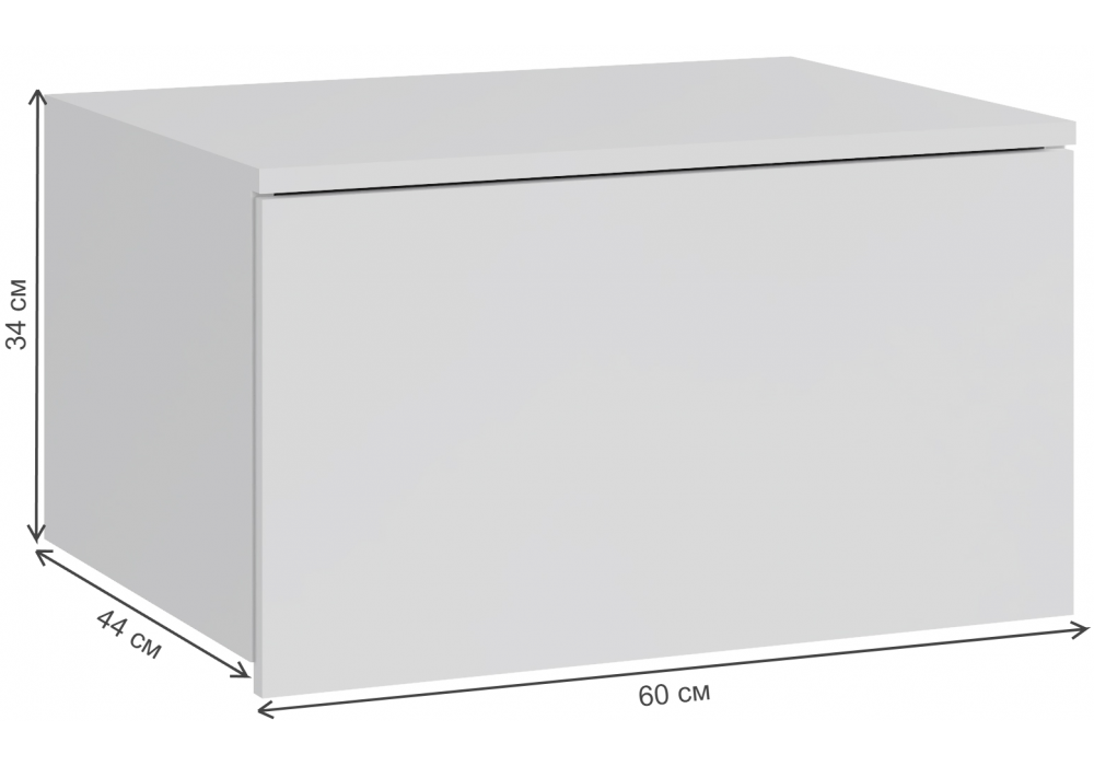 фото прихожая комплектация 7 woodville роут белый / графит 620676 | 220svet.ru