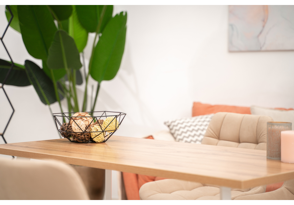 фото стол деревянный woodville лота лофт 140 25 мм дуб вотан / белый матовый 489651 | 220svet.ru