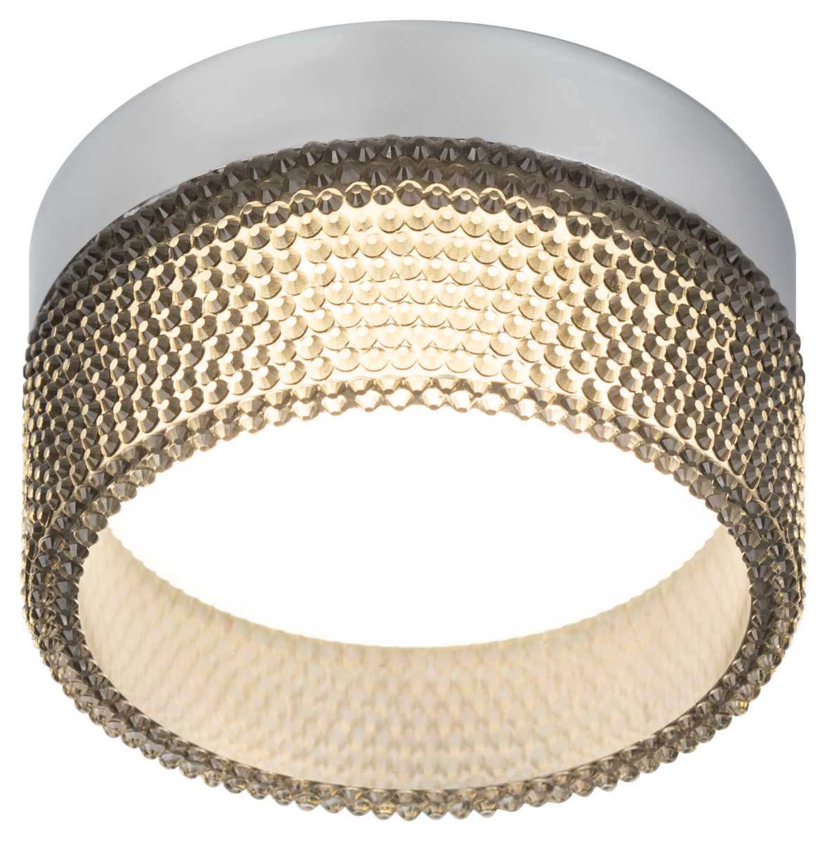 фото светильник встраиваемый эра dk97 ch/bk под лампу gx53 хром/черный б0057462 | 220svet.ru