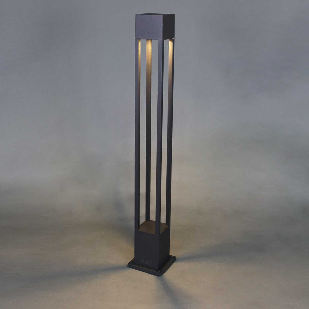 фото уличный светильник reluce 09960-0.7-001kt 1,0m gu10 bk | 220svet.ru