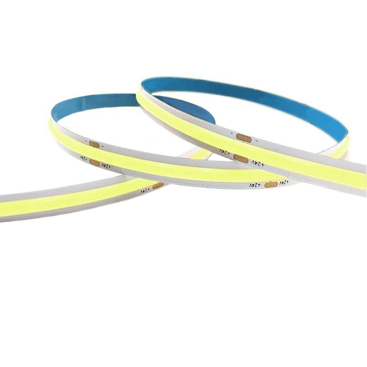 фото лента apeyron 15w/m 560led/m cob холодный белый 5m 00-482 | 220svet.ru