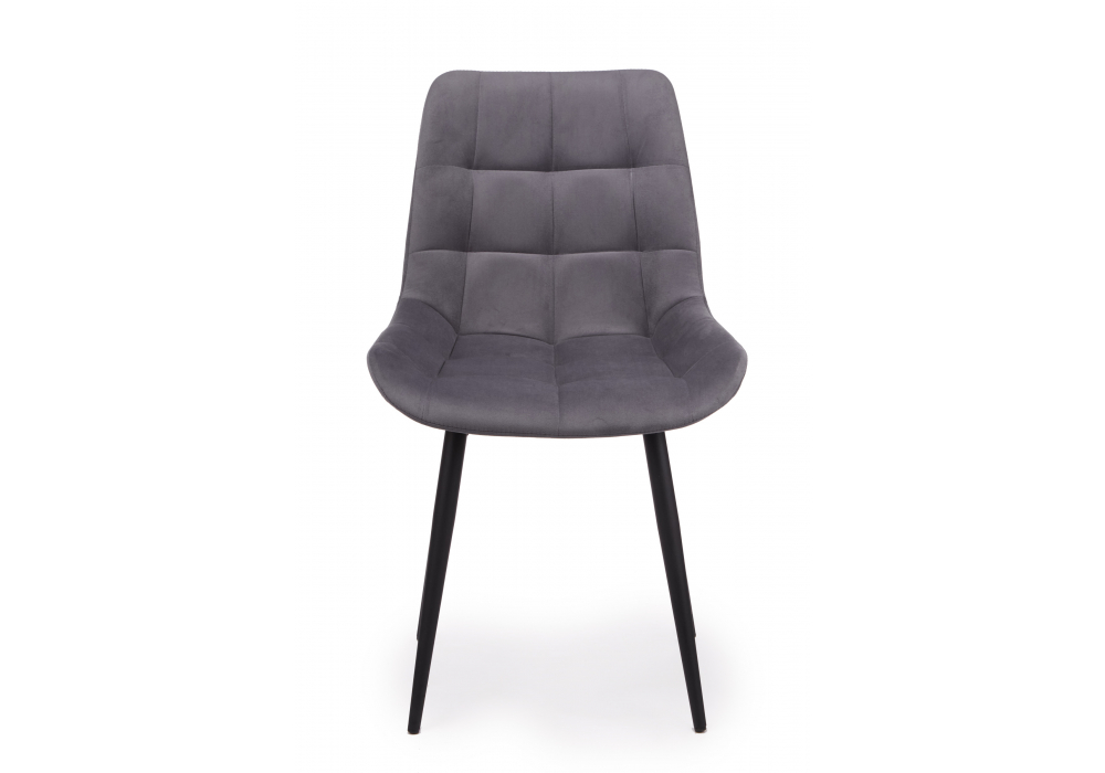 фото стул вращающийся на металлокаркасе woodville челси 360 к темно-серый (zd 995) / черный 632466 | 220svet.ru