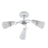 Миниатюра фото потолочная люстра escada calla 1109/3p white | 220svet.ru