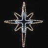 Миниатюра фото светодиодная фигура &quot;полярная звезда&quot; 70 x 60 см тепло-белая, ip65 ltc plr-8-2ww | 220svet.ru