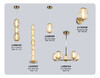 Миниатюра фото люстра светодиодная на штанге ambrella light high light lh30104 | 220svet.ru