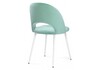 Миниатюра фото стул ирре confetti aquamarine / белый глянец | 220svet.ru
