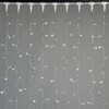 Миниатюра фото гирлянда занавес облегченный 2 x 1 м белый 220в, 200 led, провод прозрачный пвх, ip54 ltc pcl200not-10-2w | 220svet.ru