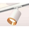 Миниатюра фото комплект трекового светильника ambrella light xt7421004 swh/pyg белый песок/золото желтое полированное (a2536, c7421, n7034) | 220svet.ru