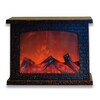 Миниатюра фото фигурка светодиодная «камин» 21x28см uniel uld-l2821-005/dnb/red brown fireplace ul-00007291 | 220svet.ru
