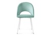 Миниатюра фото стул ирре confetti aquamarine / белый глянец | 220svet.ru
