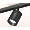 Миниатюра фото комплект трекового светильника ambrella light xt7422001 sbk/pbk черный песок/черный полированный (a2537, c7422, n7031) | 220svet.ru