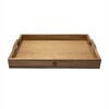 Миниатюра фото поднос дубовый с ручками 50х36х6 uneca | 220svet.ru