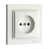 Миниатюра фото розетка 2к mono electric despina 16a 250v винтовое подключение белый 102-190022-116 | 220svet.ru