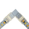 Миниатюра фото соединитель угловой 10мм для ленты cct smd ленты шириной 8 мм feron ld172 52003 | 220svet.ru