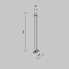 Миниатюра фото стойка для уличной трековой системы maytoni elasity ip o-tr001-hl-b300 | 220svet.ru