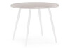 Миниатюра фото стол деревянный woodville абилин 100 мрамор светло-серый / белый матовый 507221 | 220svet.ru