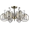 Миниатюра фото потолочная люстра freya simone fr2020-pl-06-bz | 220svet.ru