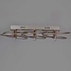 Миниатюра фото потолочная светодиодная люстра с пультом ду reluce 09253-0.3-6s champaign silver | 220svet.ru