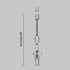 Миниатюра фото подвесной светильник maytoni monochrome mod071pl-l8b3k3 | 220svet.ru