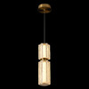 Миниатюра фото подвесной светильник светодиодный crystal lux antique sp23w led brass | 220svet.ru