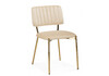 Миниатюра фото стул на металлокаркасе woodville armond beige / gold 15921 | 220svet.ru