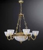 Миниатюра фото подвесная люстра reccagni angelo l 6352/6+3 | 220svet.ru