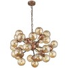 Миниатюра фото подвесная люстра wertmark korn we233.27.503 | 220svet.ru