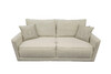 Миниатюра фото диван двухместный раскладной garda decor portofino-200-orso ecru+enzo000 | 220svet.ru