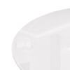 Миниатюра фото стол стеклянный woodville rock white / black 11772 | 220svet.ru