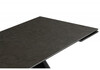 Миниатюра фото керамический стол 180(260)x90 woodville шелтон massa ink gray / черный 621512 | 220svet.ru