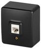 Миниатюра фото розетка эра эксперт 11-3203-05 информационная rj45 ip20 оу антрацит б0062988 | 220svet.ru