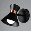 Миниатюра фото спот arte lamp baltimore a1406ap-1bk | 220svet.ru
