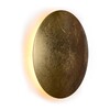 Миниатюра фото настенный светодиодный светильник iledex lunar zd8102-18w gold | 220svet.ru